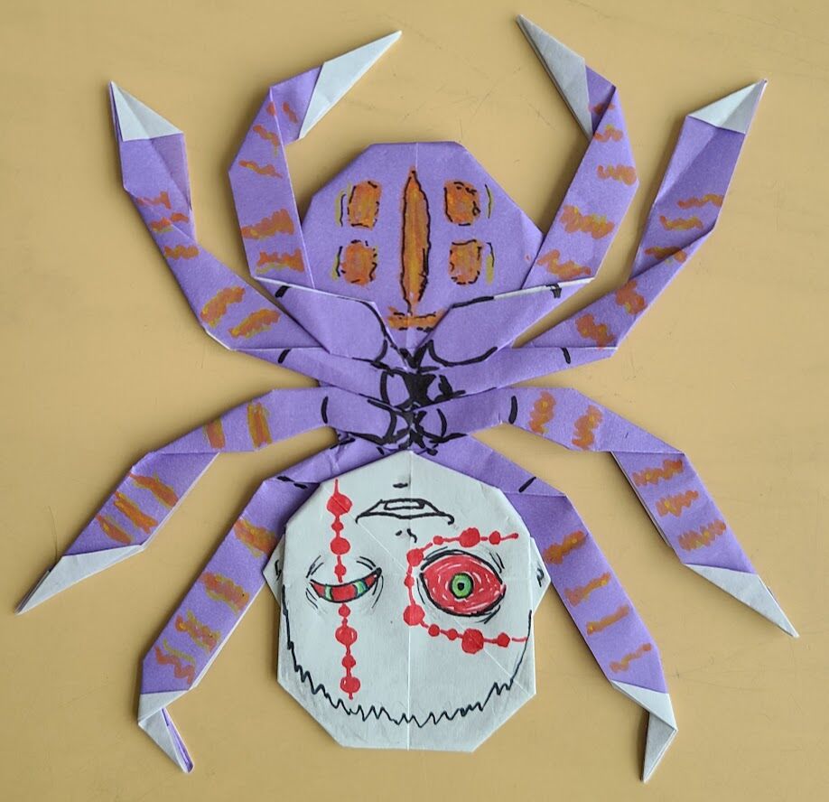 折り紙 鬼滅の刃 兄蜘蛛 S Aoiのアニ同的blog