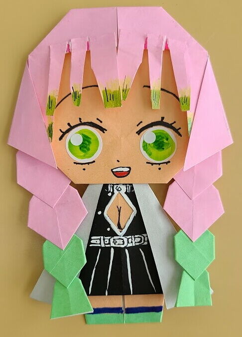 国内外の人気が集結 鬼滅の刃 折り紙 甘露寺蜜璃 その他