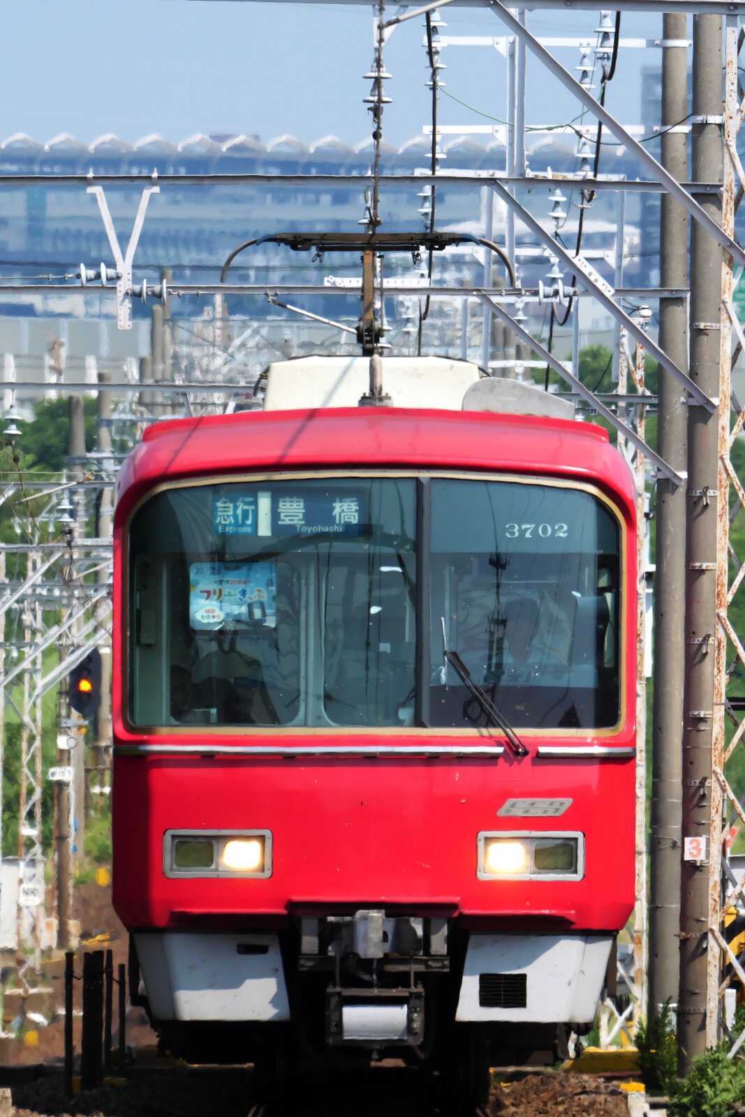 名鉄杯見る前にまずは名鉄を撮る : 36号の自由席