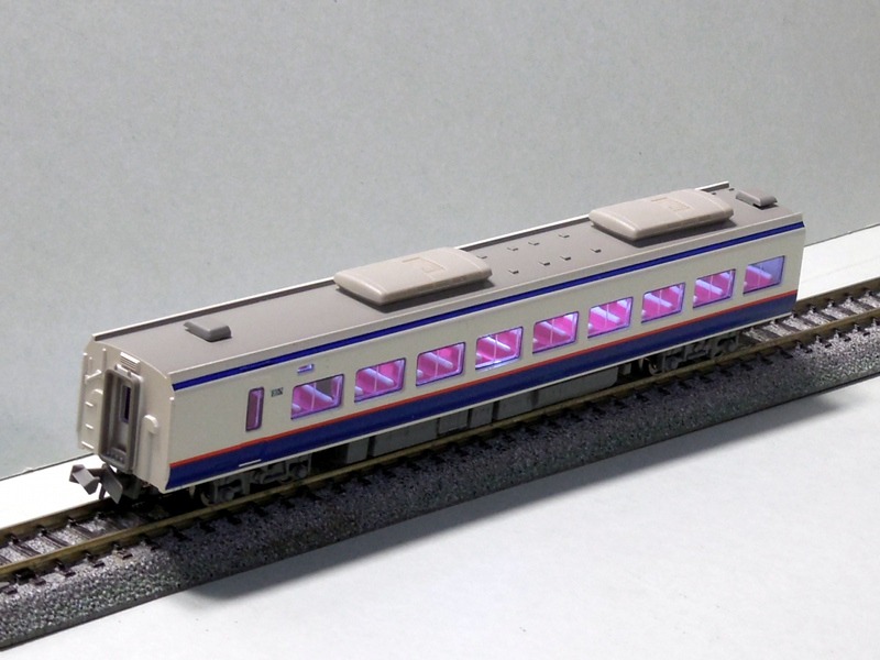 1万円均一セール】マイクロエースE653 フレッシュひたち黄編成7両 室内灯