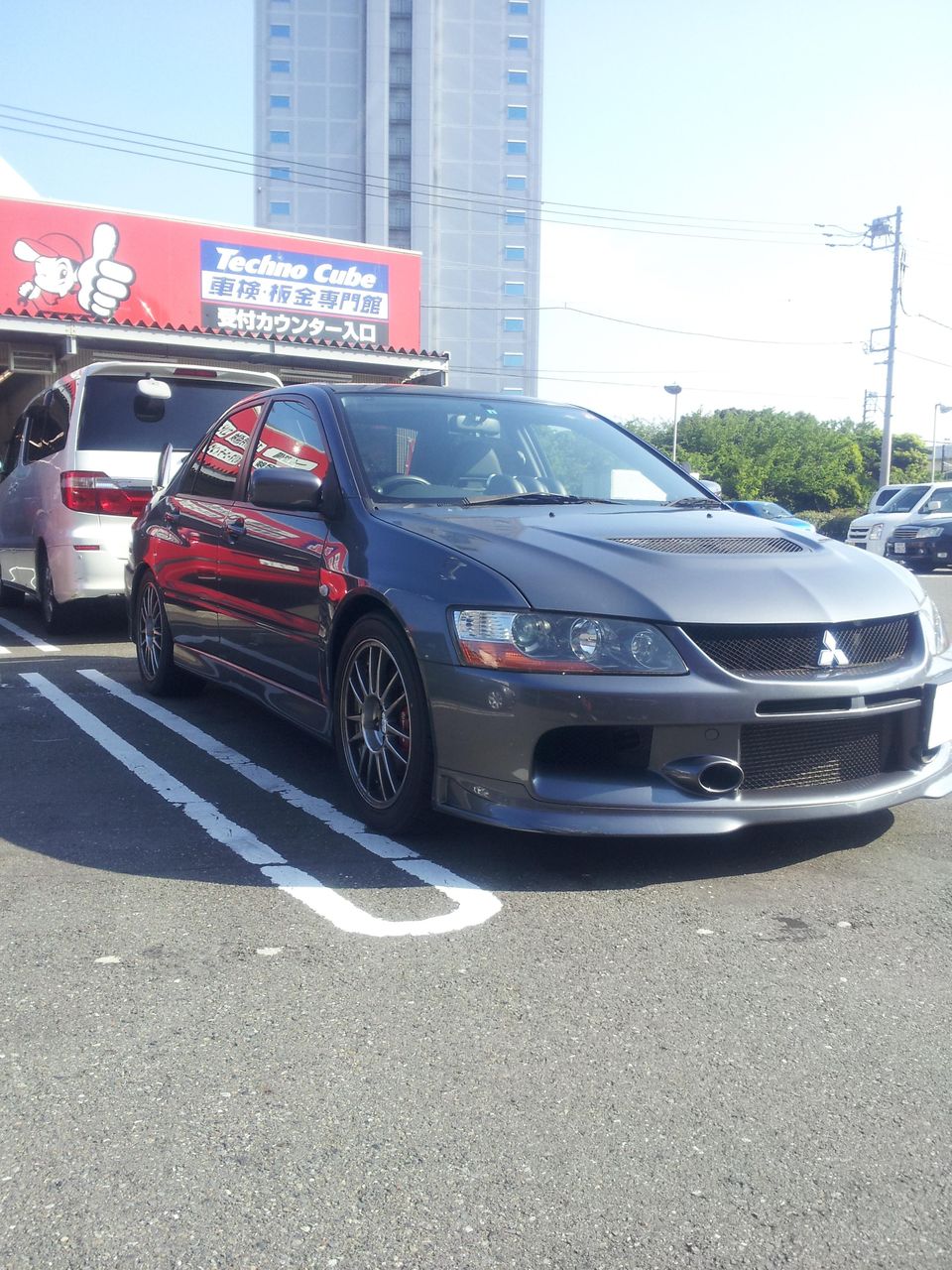 ct9a ランエボ9mrにtein車高調 edfc取付 ベイサイド日記 ct9a ランエボ9mrにtein車高調 edfc取付 ベイサイド日記