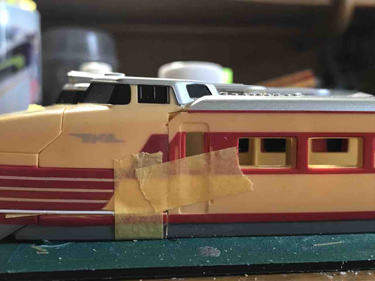 プラレール改造 481 4系ボンネット考察 ほくとのたまにブログ