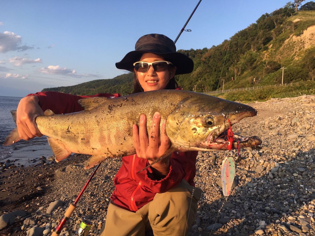 19 オホーツク海 鮭釣り さやかの田舎暮らし 19 オホーツク海 鮭釣り さやかの田舎暮らし