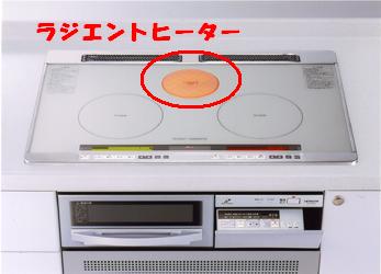 ｉｈクッキングヒーターのラジエントヒーター 生活情報クラブ