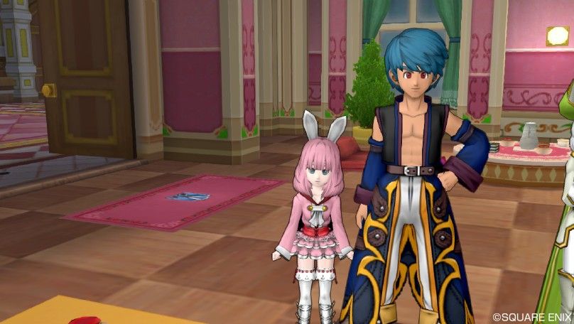 しんりのローブドレスアップしましたヾ ﾉ うさぎのしっぽ ドラクエ奮闘記