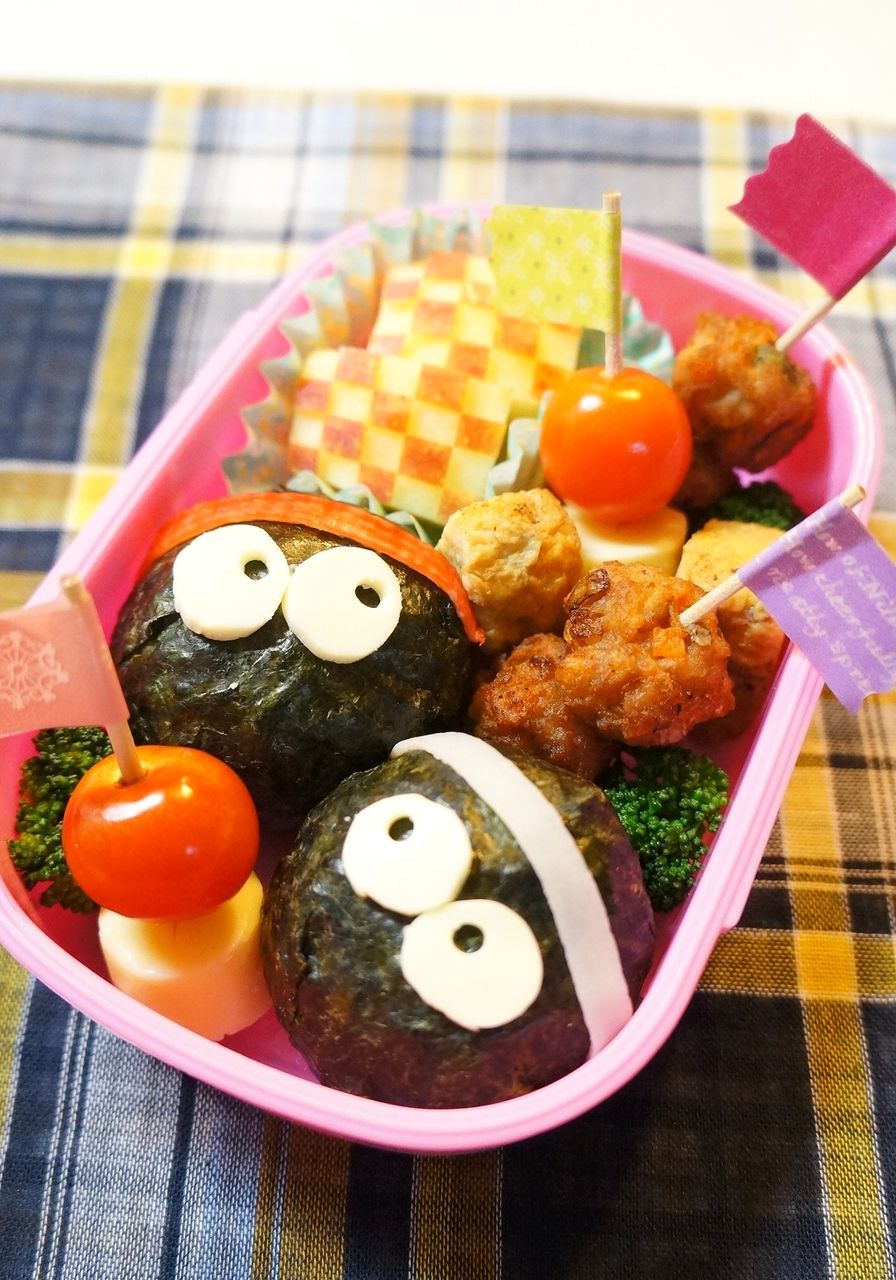 娘の幼稚園弁当 まっくろくろすけの運動会弁当 Style Du Nature 店長ブログ 娘の幼稚園弁当 まっくろくろすけの運動会弁当 Style Du Nature 店長ブログ