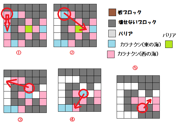 ポケとる カラナクシ 東の海 のパズル解答例およびsランク攻略 ぴかぴか日誌 ポケとるなど 攻略