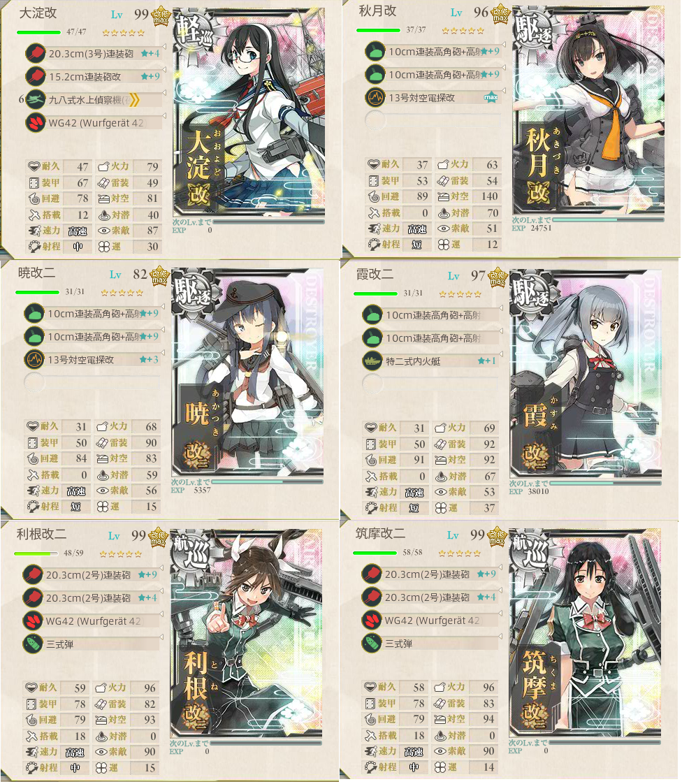 艦これ 春イベe6甲攻略 友軍泊地奪還作戦 開設 基地航空隊 16 ぴかぴか日誌 ポケとるなど 攻略