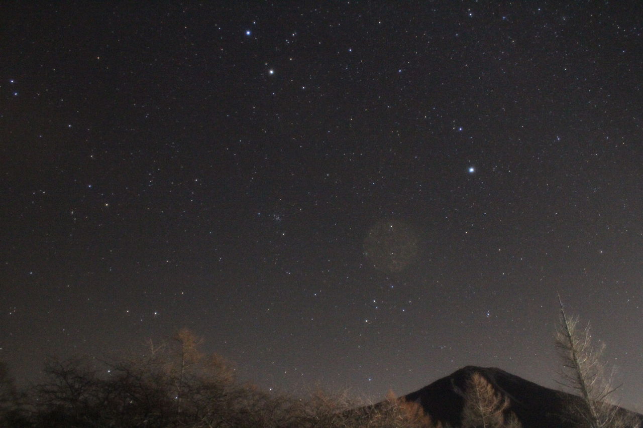 Siriuscompで比較明合成 スペース ハーフムーン Blog