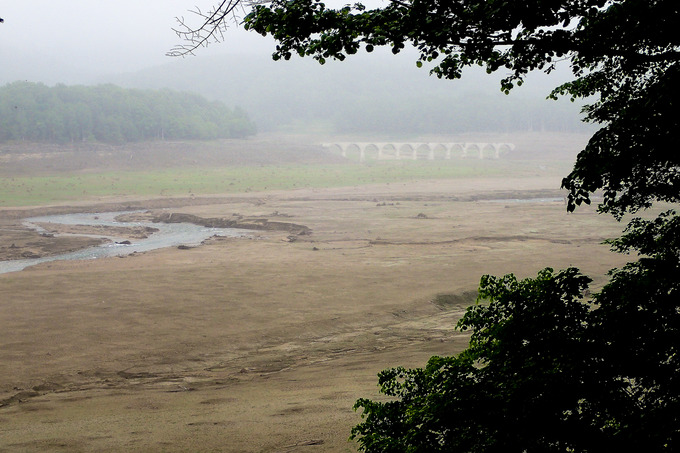 旧タウシュベツ川橋梁