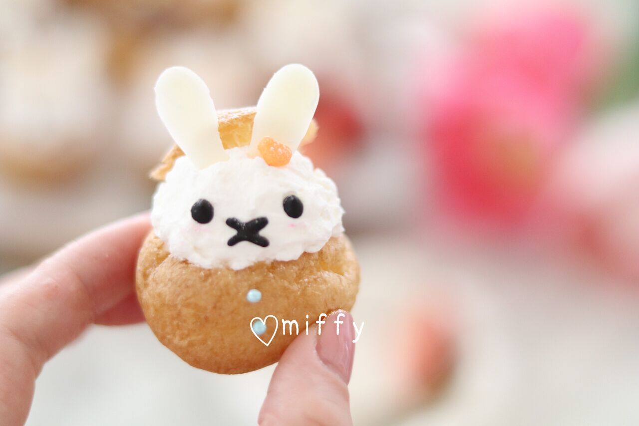 サンタバージョンで作ればよかったと後悔 ミッフィーのプチシュー Oyatsuやgohan 作ってたのしい 食べてたのしいこと Powered By ライブドアブログ