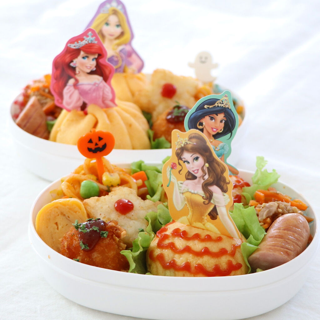 ディズニープリンセス☆ランチピック☆お弁当ピック ディズニープリンセス☆ランチピック☆お弁当ピック