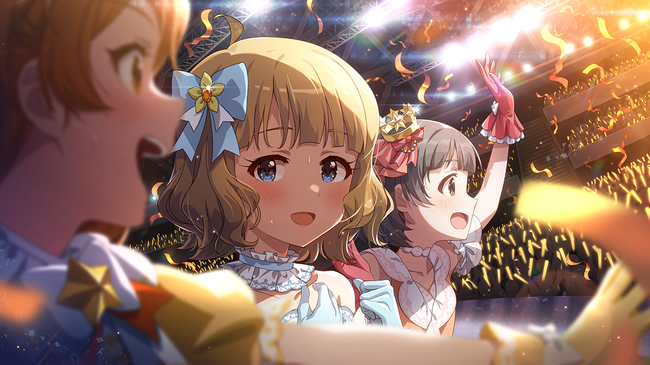 【ミリマス】桃子、育、環、チャイルドシートに座りなさい