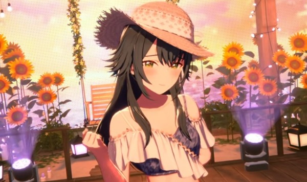 【学マス】月村さんの唇を小指でなぞるシーン