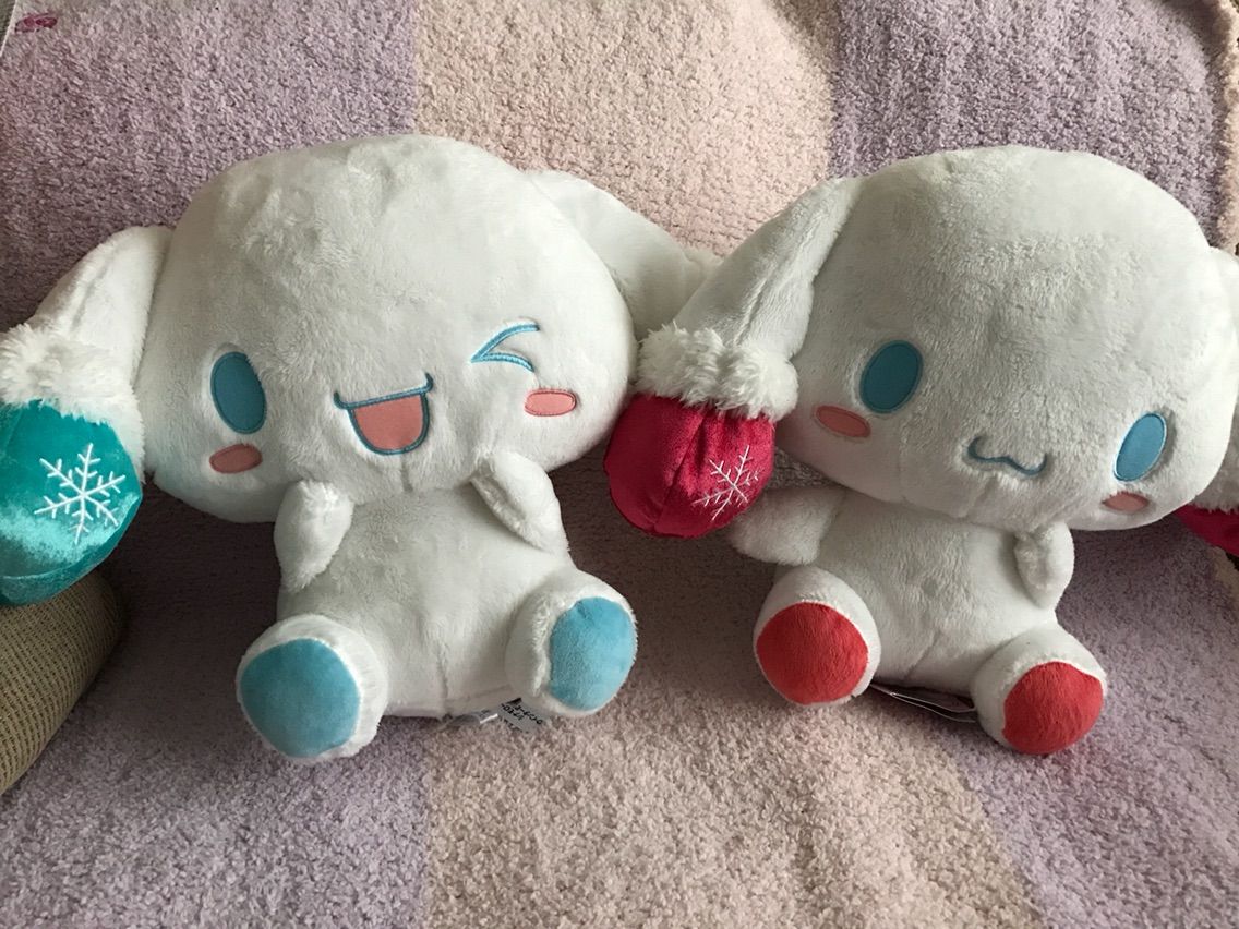 シナモロール ウィンターbigぬいぐるみ Get まいまいめろでぃと彩ちゃん
