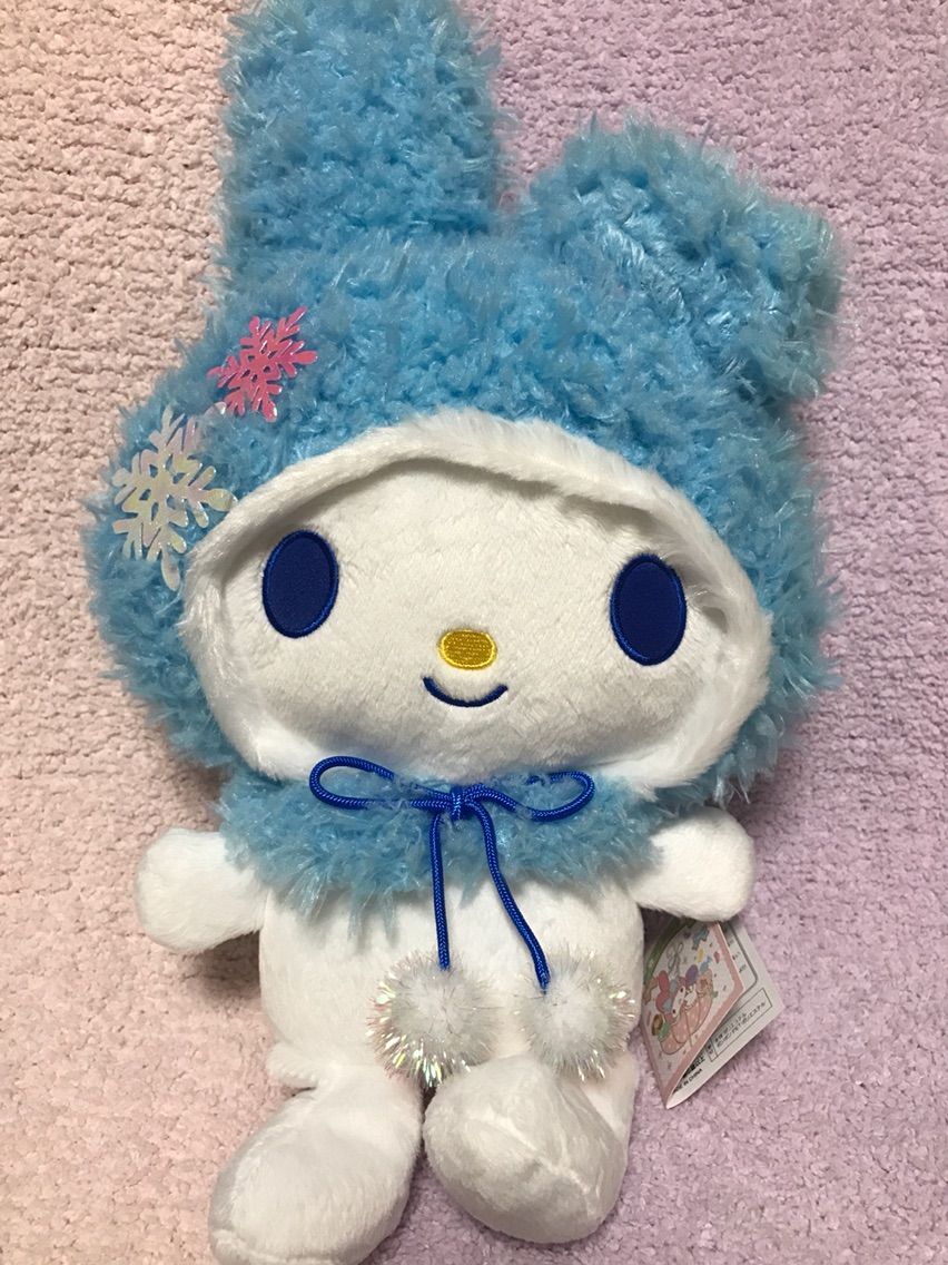 マイメロディ ぬいぐるみ 雪 マイメロディ 【予約】ぬいぐるみ 雪（アニバーサリーショップ