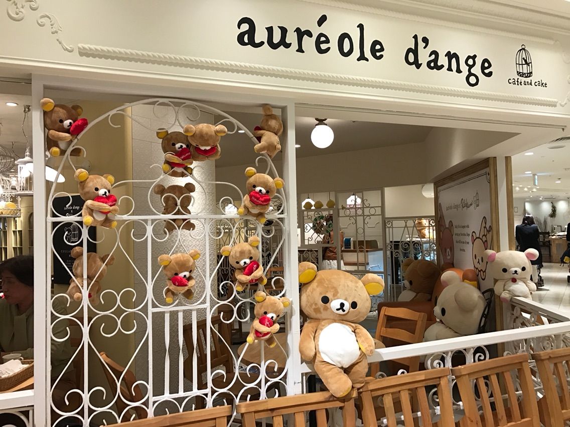 リラックマカフェ 天王寺 オレオールダンジュ まいまいめろでぃと彩ちゃん