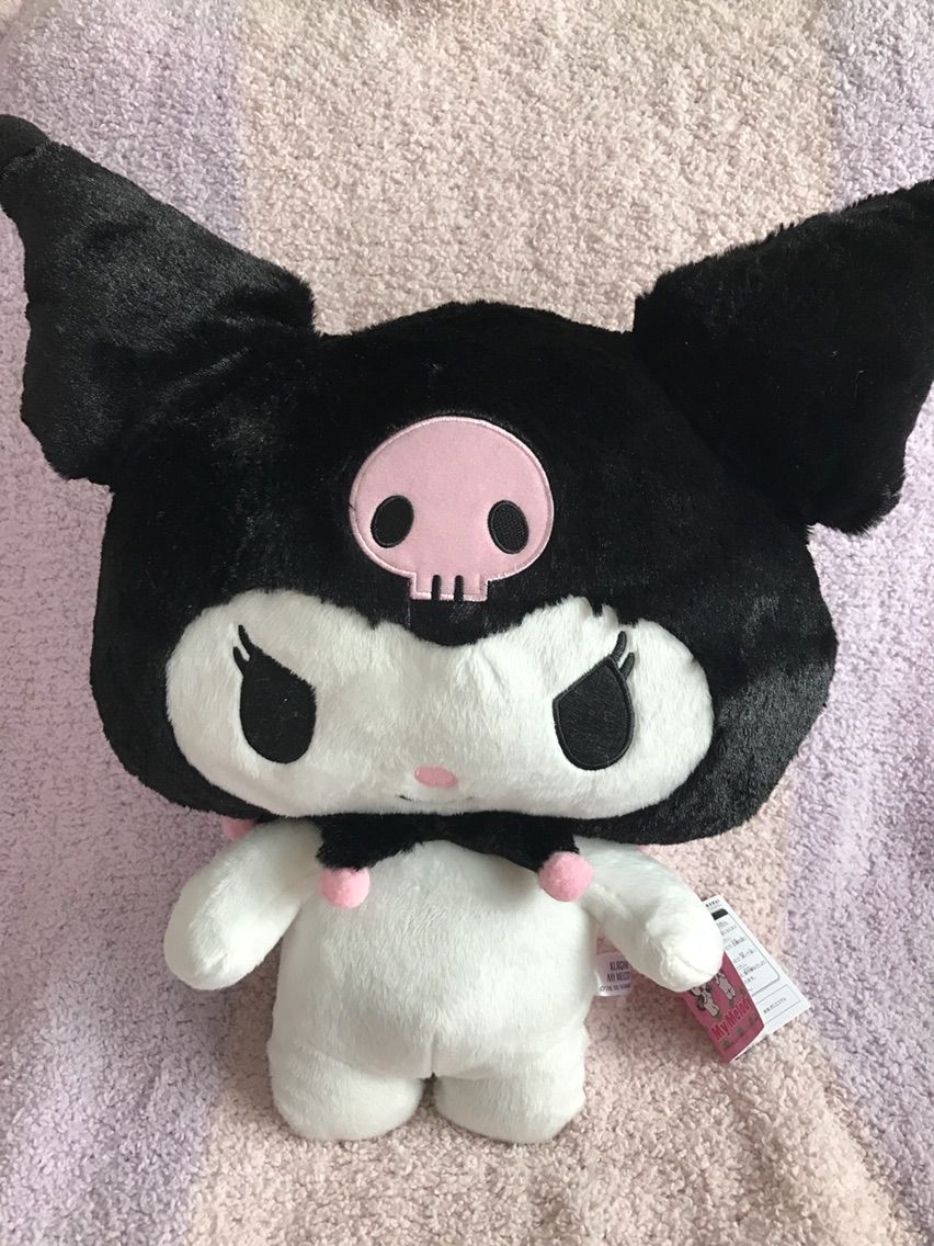 クロミ スタンダード Bigぬいぐるみget まいまいめろでぃと彩ちゃん クロミ スタンダード Bigぬいぐるみget まいまいめろでぃと彩ちゃん