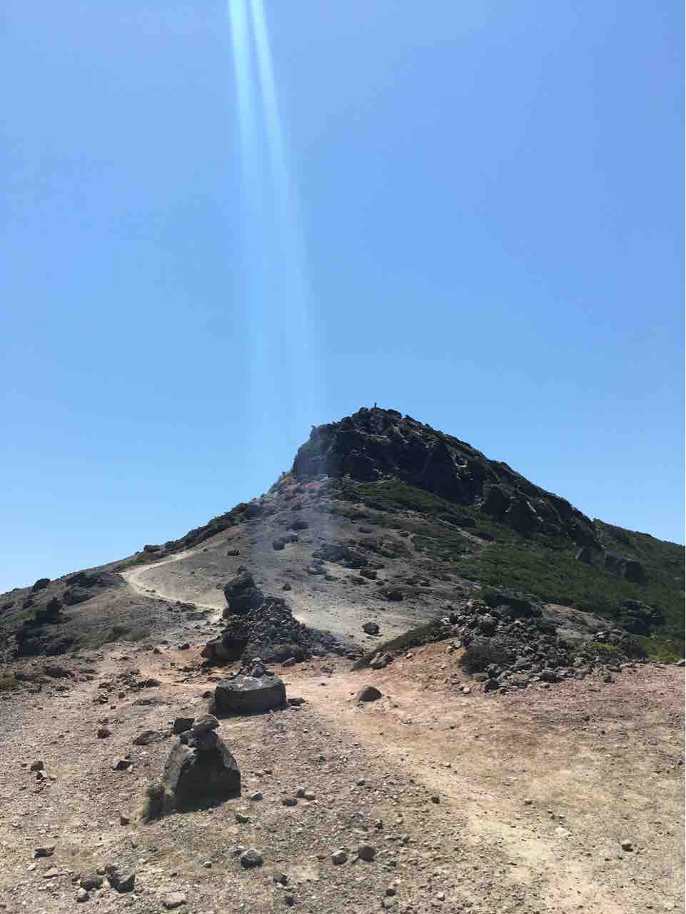 山に登り温泉に入る