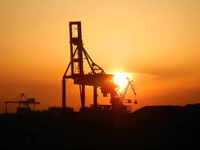 ポートオブOSAKAの夕日 : sabiyama600のblog