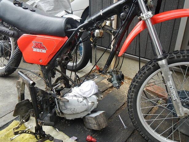 XL250S 修理など : sabiyama600のblog XL250S 修理など : sabiyama600のblog