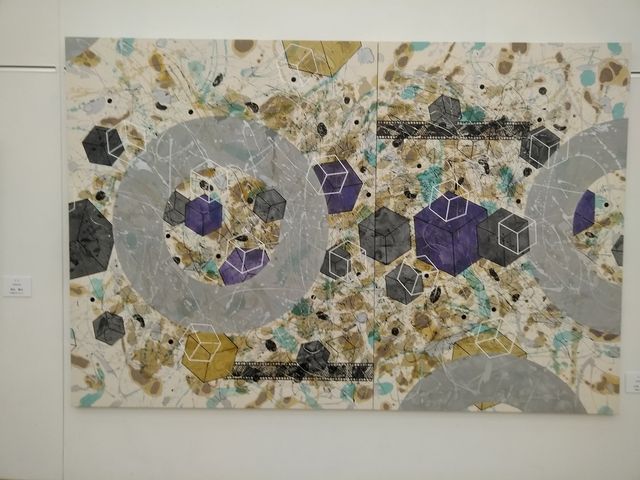 国展：絵画～幾何学的抽象と有機的抽象の融合 : ジョヴァンニッキ2