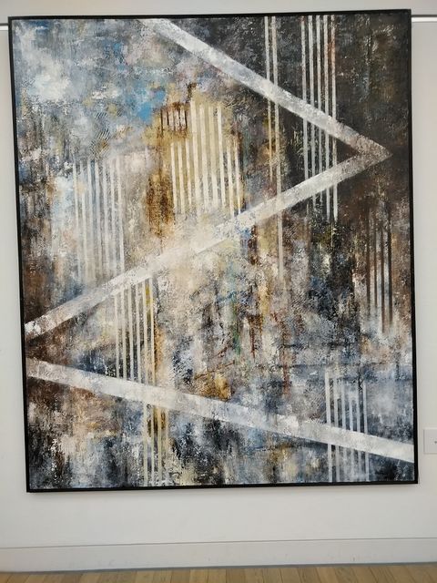 100%正規品 国展：絵画～幾何学的抽象と有機的抽象の融合 : ジョヴァンニッキ2 絵画