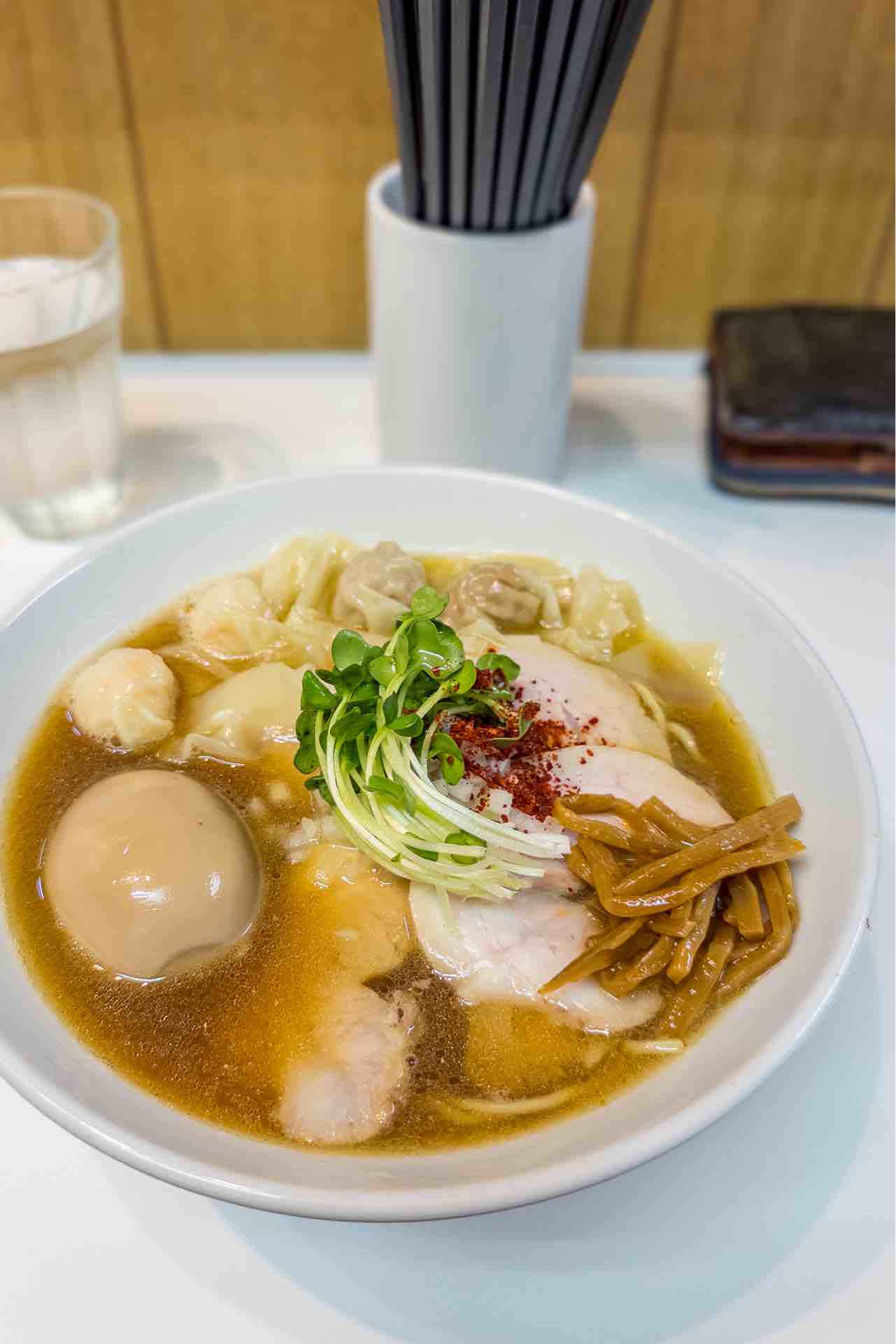 らぁ麺 ひなた@姉ケ崎駅 : 撮り記・食い記