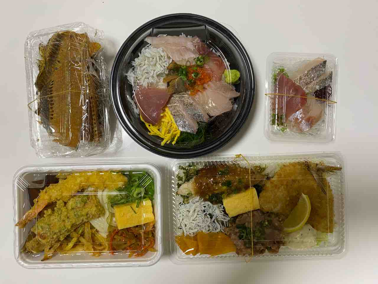 平塚漁港の食堂 平塚駅 テイクアウト 撮り記 食い記