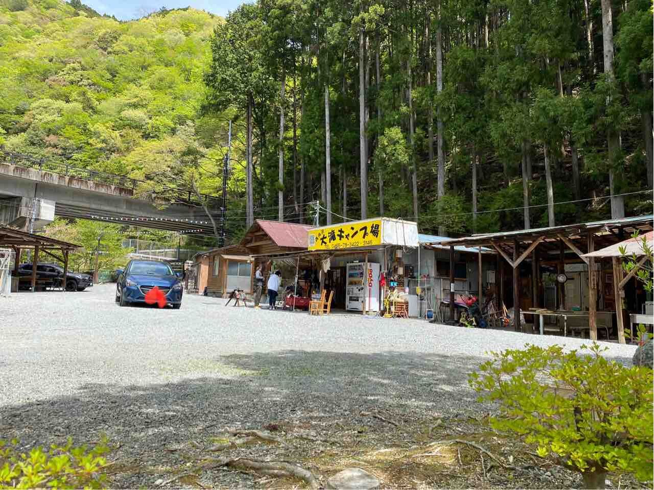 西 丹沢 大滝 キャンプ 場