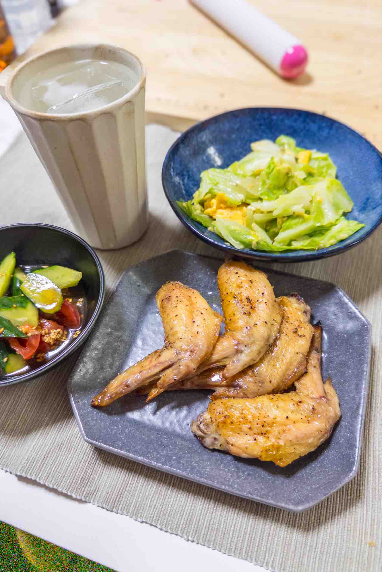 塩焼き手羽先 : 撮り記・食い記