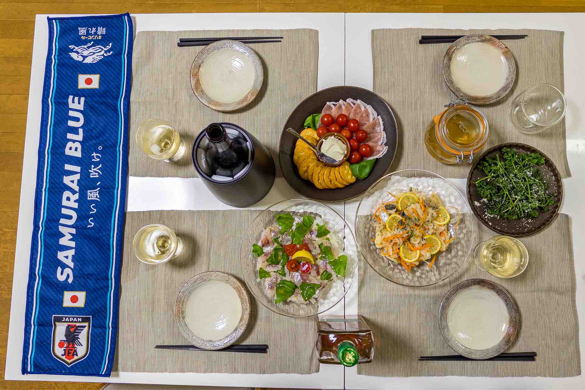 FIFA World Cup 2026 チュニジア対日本 タオルマフラー