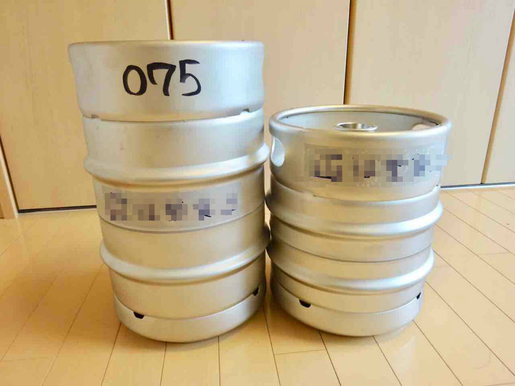 キャリーカートはビール樽を運ぶのにも便利です 洗濯日和