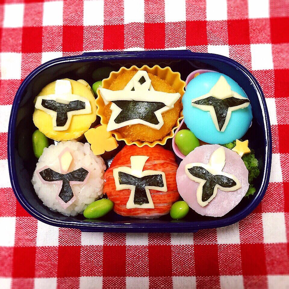 手裏剣戦隊ニンニンジャー キャラ弁 さっちんmamaのmogu Moguレシピ 完食率100 手裏剣戦隊ニンニンジャー キャラ弁 さっちんmamaのmogu Moguレシピ 完食率100