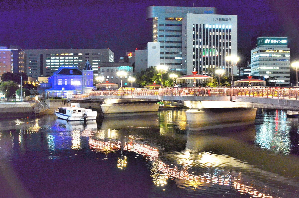 幸屋の日記:九州の旅7・中州夜景