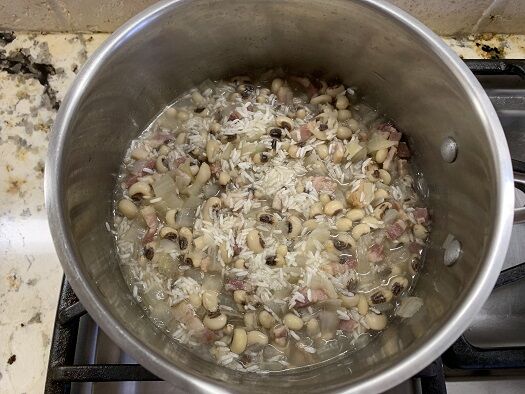 ホッピンジョン Hoppin John アメリカ南部の豆ご飯 サクラメントの櫻弁当その2