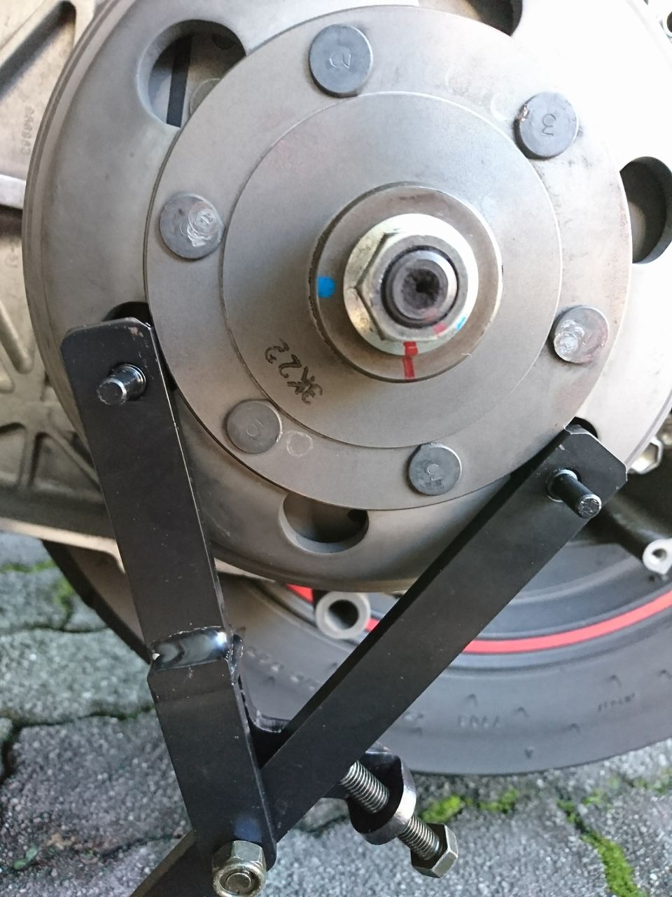 スカイウェイブ CJ46A クラッチ交換 ＆プーリー交換 : 撲殺 Spinner-Handle