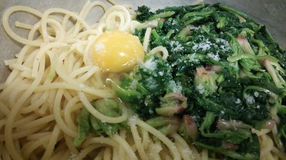 ほうれん草のパスタ６