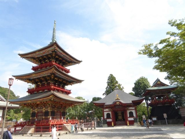 成田山新勝寺 ～ 其之参 （千葉県） : くぐる鳥居は鬼ばかり
