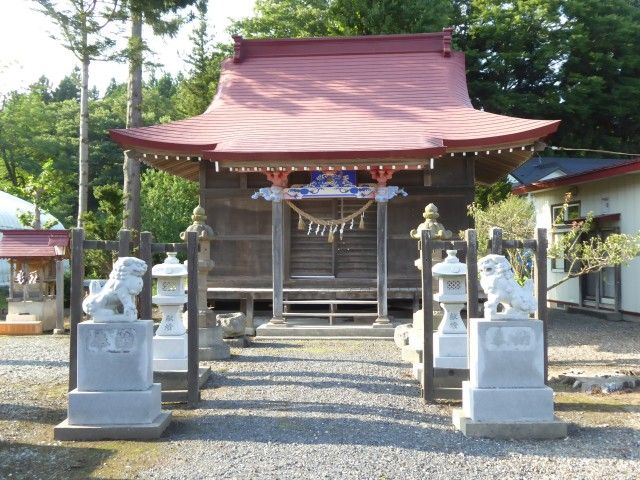 浦田天満宮 五戸町倉石 くぐる鳥居は鬼ばかり
