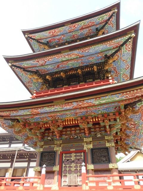 成田山新勝寺 ～ 其之参 （千葉県） : くぐる鳥居は鬼ばかり
