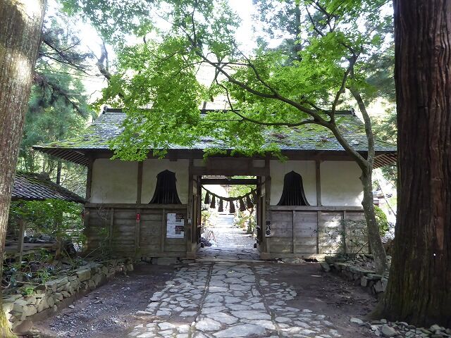 奥州柳津虚空蔵尊 其之弐 くぐる鳥居は鬼ばかり