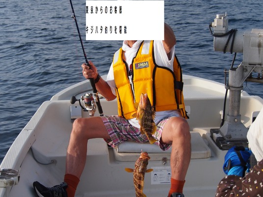 キジハタ釣り写真H26