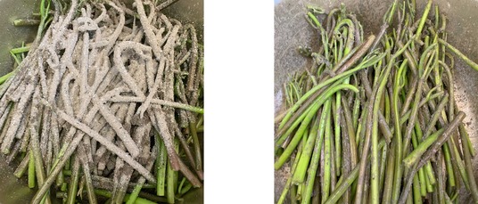 ワラビあく抜き-001