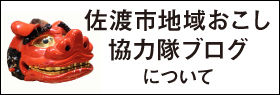 佐渡市地域おこし協力隊ブログについて