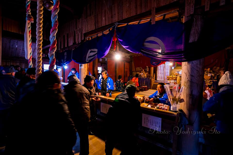 大日孁神社 大日堂祭り