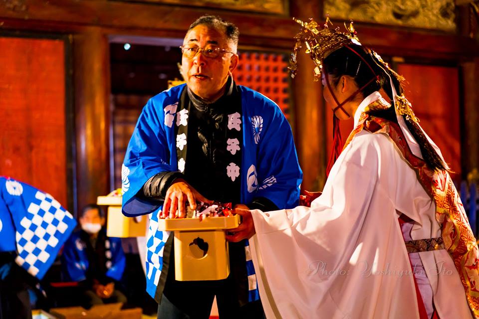 大日孁神社 大日堂祭り