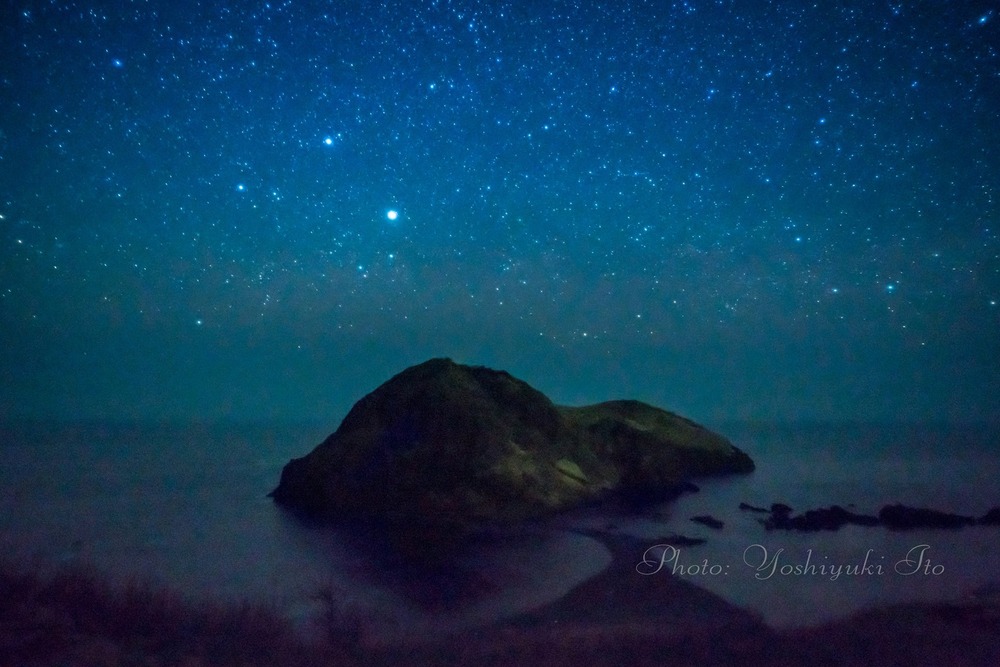 二ツ亀 星空