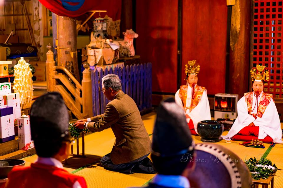 大日孁神社 大日堂祭り