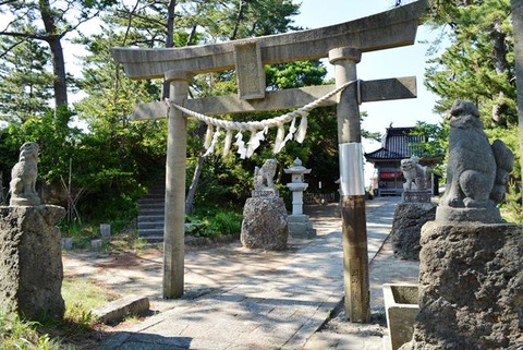佐渡大川津神社